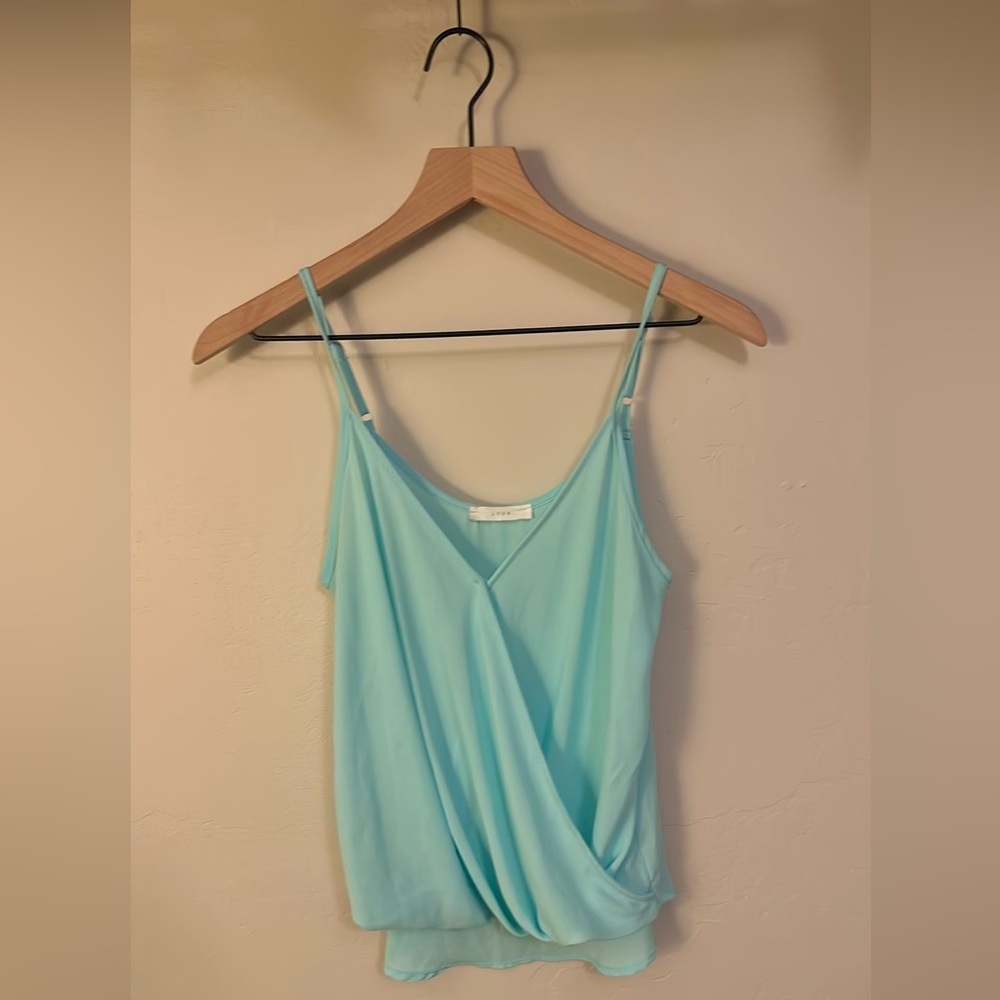 Lush Blue Tank Top